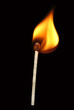 burning match