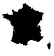 france map black