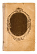 old grunge book cover with path old grunge book cover with path