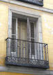 madrid spain window terrace