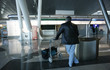 man and trolley