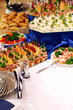 buffet with snacks at presentation #3