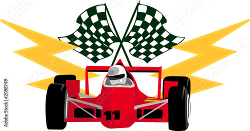 Illustration: racing graphic racing graphic