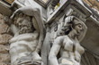 telamon and a caryatid