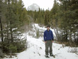 snowshoeing - montana