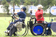 wheel chair archery for disabled persons