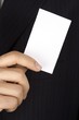 Foto: holding name card holding name card