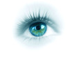 oeil vision cyan