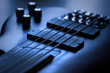 Quadro guitare bleue Quadro guitare bleue