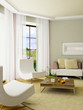 Photo : 3d render interior