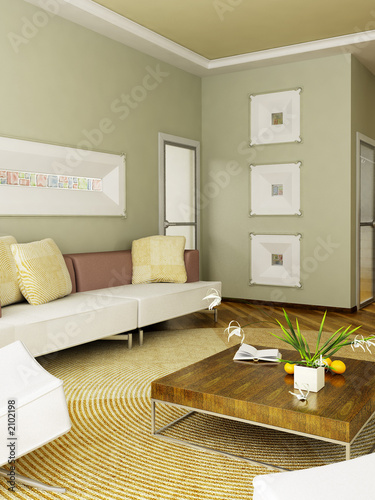 3d render interior