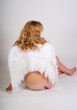beautiful angel woman
