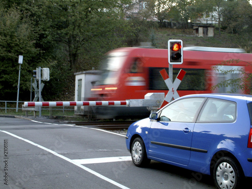 Foto: bahnübergang bahnübergang