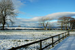 Leinwandbild Motiv winterlandschaft