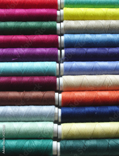 Photo: spools of thread spools of thread