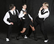 dancing business group