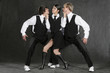 dancing business group