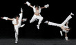dancing man in white