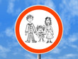 round sign happy family