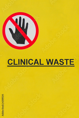 clinical waste symbol