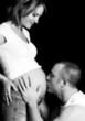 pregnant in b&w pregnant in b&w