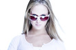 over exposed girl