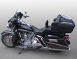 the big, powerful, new, black motorcycle.