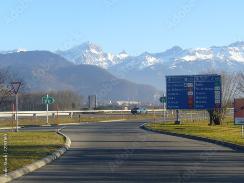 Photo: vue des alpes vue des alpes