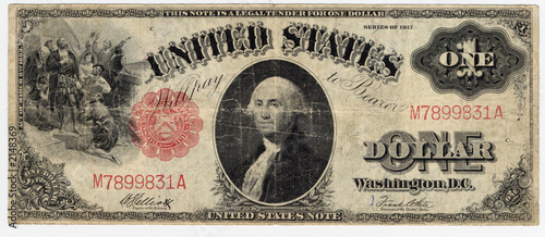 Photo: one dollar bill 1912 one dollar bill 1912