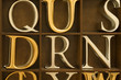 wooden letters