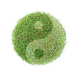 ying-yang green globe