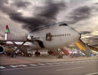 loading the plane