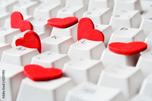 Hearts With Keyboard
