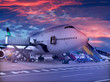 loading the plane