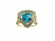 golden sapphire ring golden sapphire ring