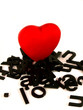 love letters in a pile