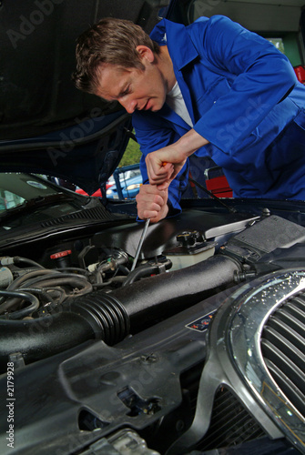 mechanic at work