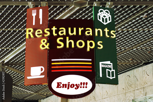 Photo: restaurants and shops restaurants and shops