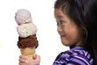 three scoops !!!