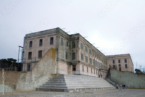 Photo: exercise yard at alcatraz exercise yard at alcatraz