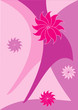 modern pink backgroun