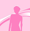 girl in pink