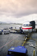 airplane on tarmac vertical airplane on tarmac vertical
