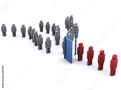 Illustration: people going through change people going through change