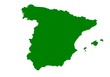 carte de l'espagne
