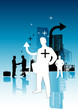 positive business people