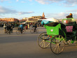 maroc, marrakech : place djema el fna