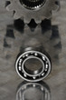 bearing with mirrored background
