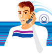 man calling by phone