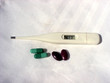 thermometre et medicamentes